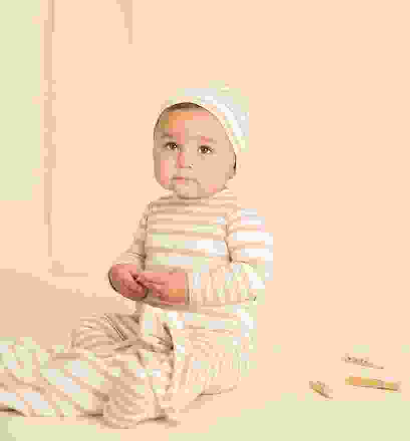 Striped Ribbed Blanket