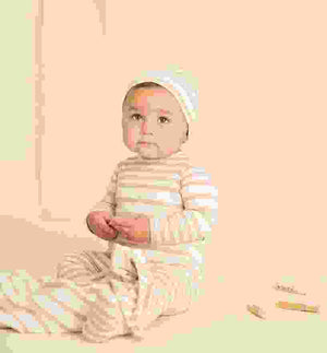 Striped Ribbed Blanket