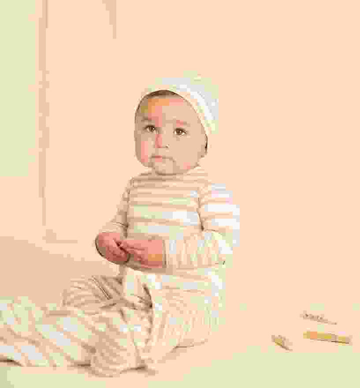 Striped Ribbed Blanket