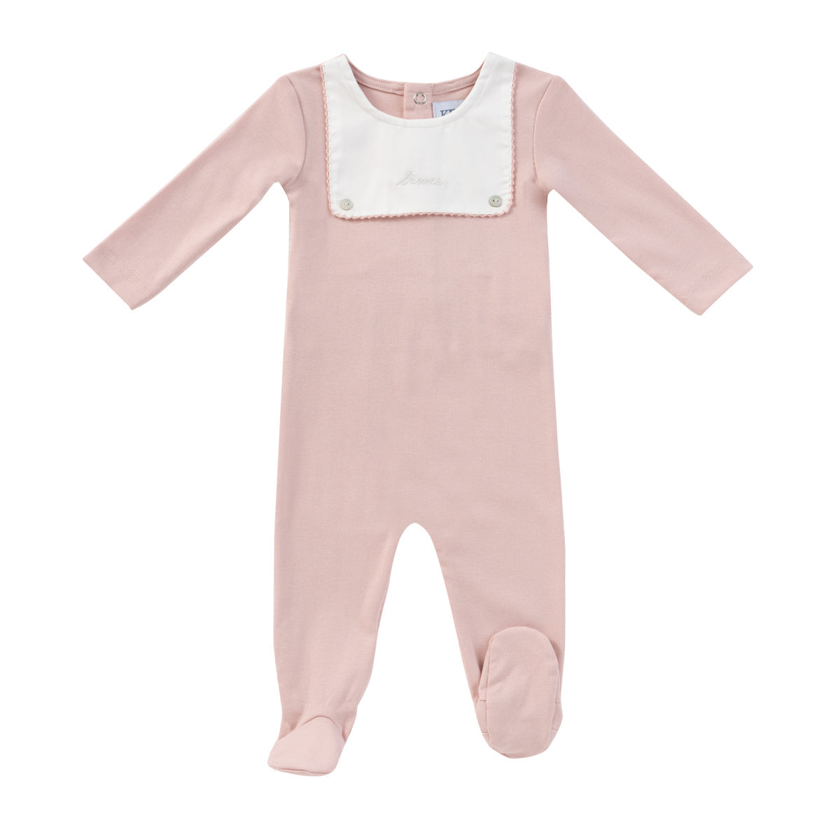 Kipp Baby Pink Bib Romper