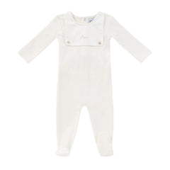 Kipp Baby White Bib Romper