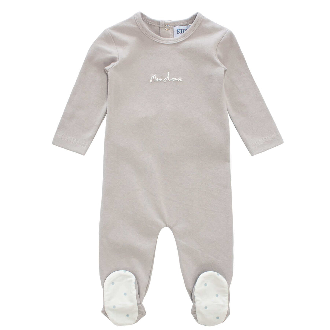 KIPP Baby Stone Dot Romper