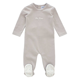 KIPP Baby Stone Dot Romper