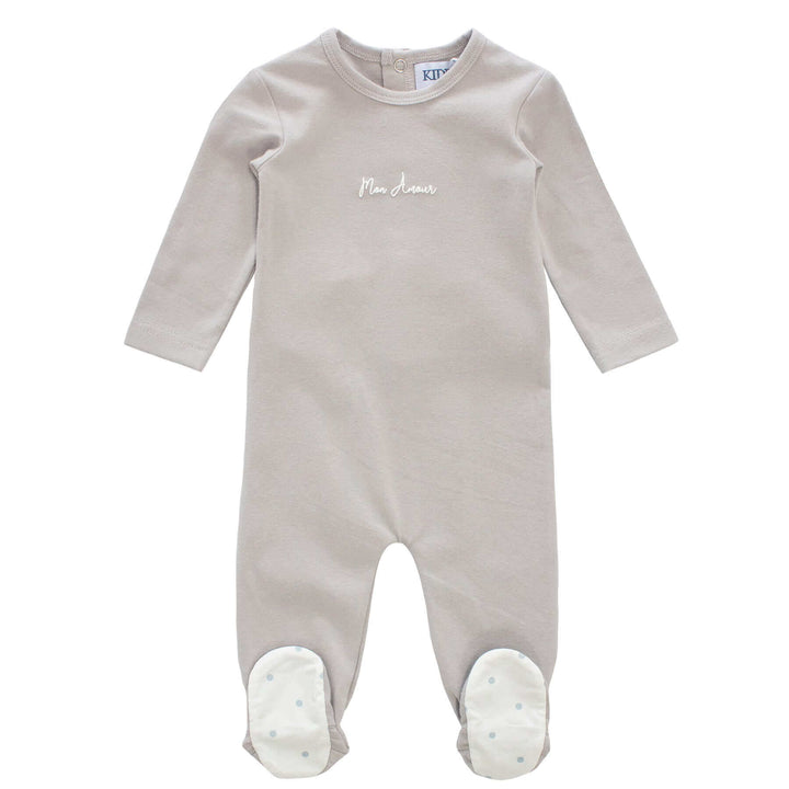 KIPP Baby Stone Dot Romper