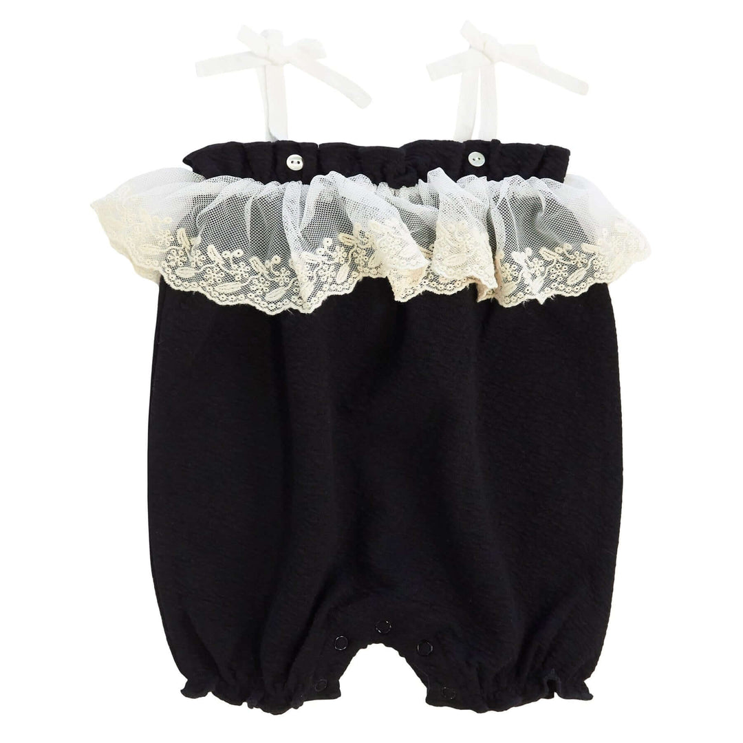 KIPP Gauze Ruffle Romper