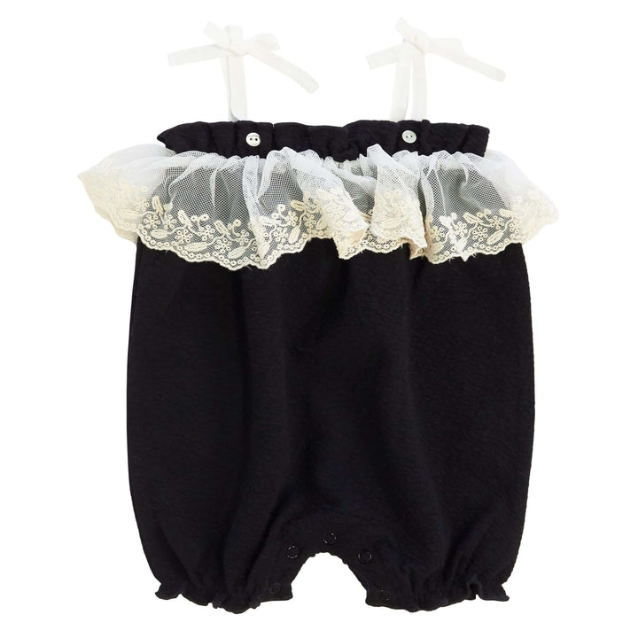 KIPP Gauze Ruffle Romper