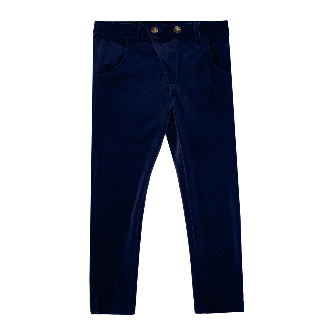 kipp navy velvet pants