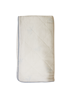 Kipp Baby Blue Fawn Padded Blanket