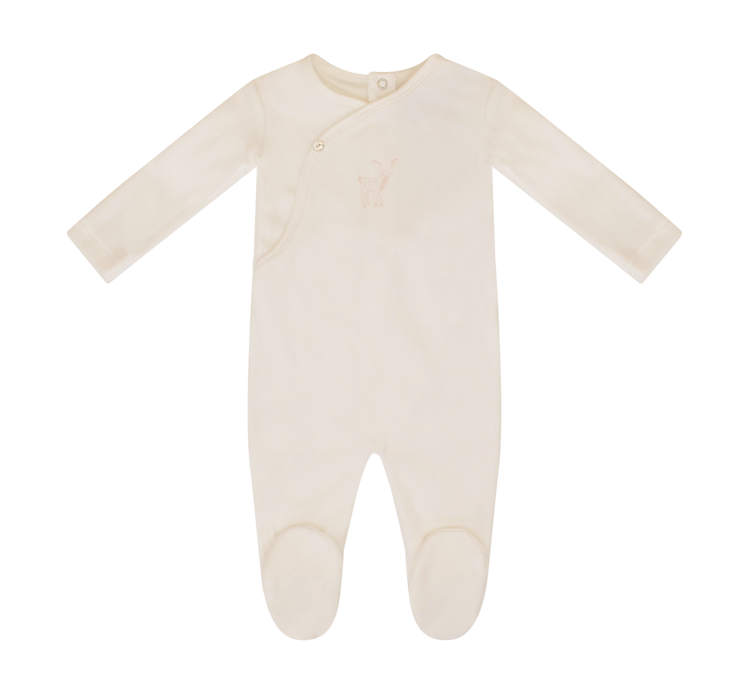 Kipp Baby Pink Fawn Footie