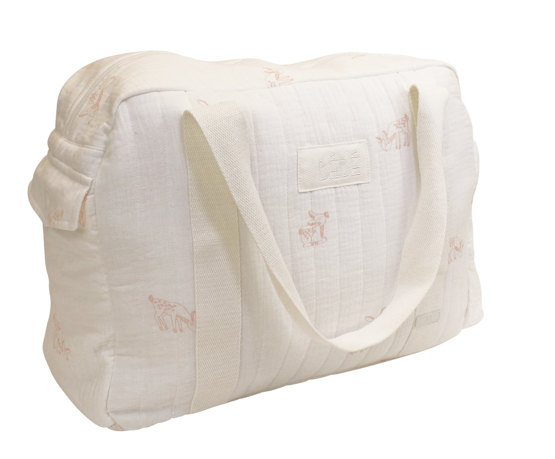 Kipp Baby Pink Fawn Diaper Bag