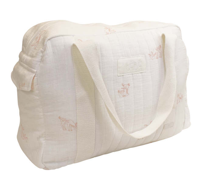 Kipp Baby Pink Fawn Diaper Bag