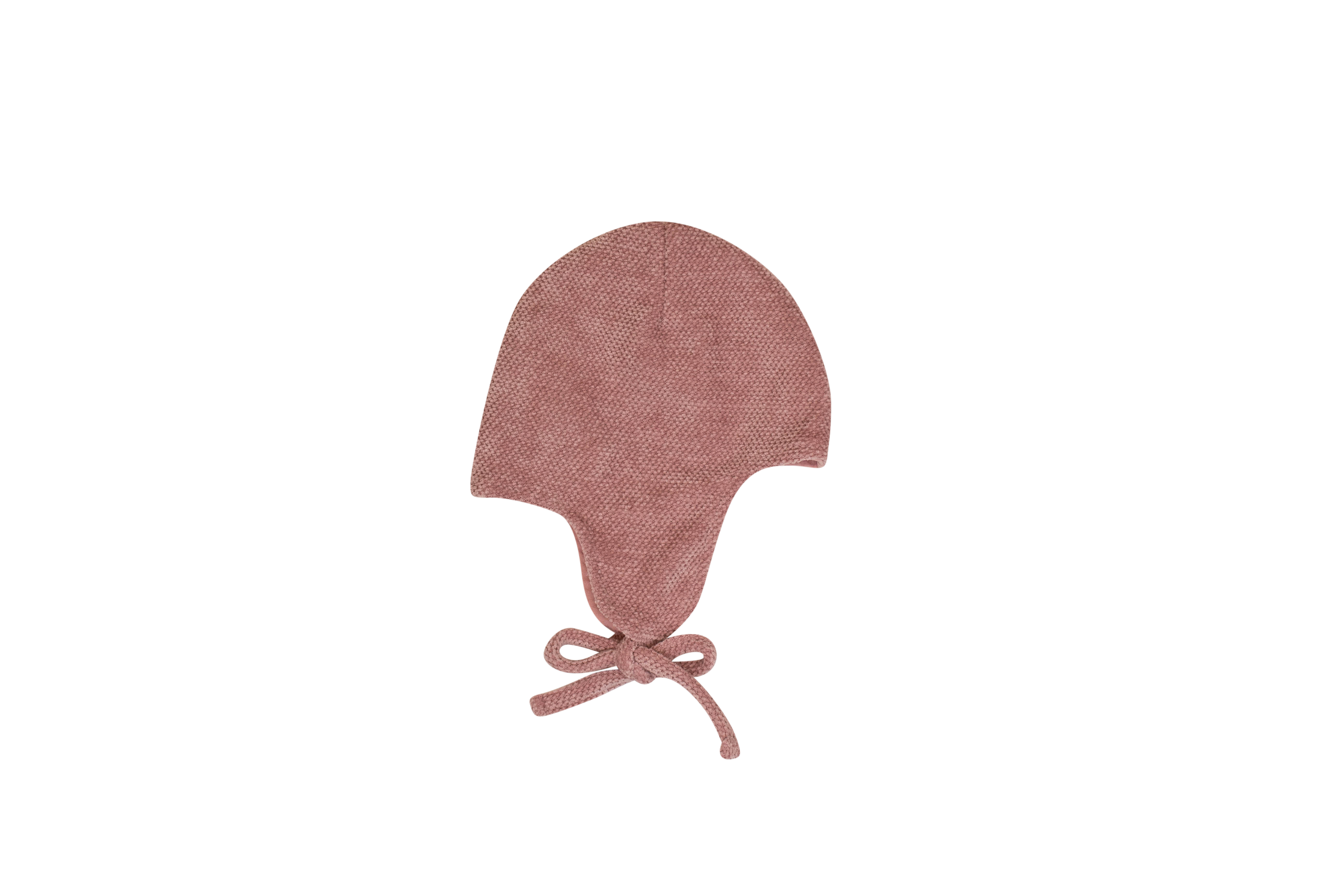 Kipp Baby Pink Chenille Bonnet