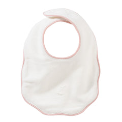 Kipp Baby Pink Scallop Terry Bib