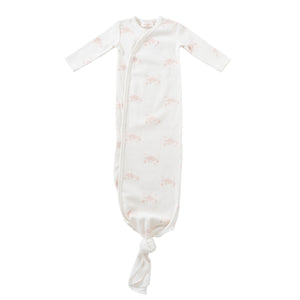 Kipp Baby Pink Knotted Gown Set