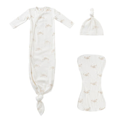 Kipp Baby Stone Knotted Gown Set