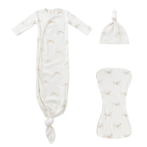Kipp Baby Stone Knotted Gown Set