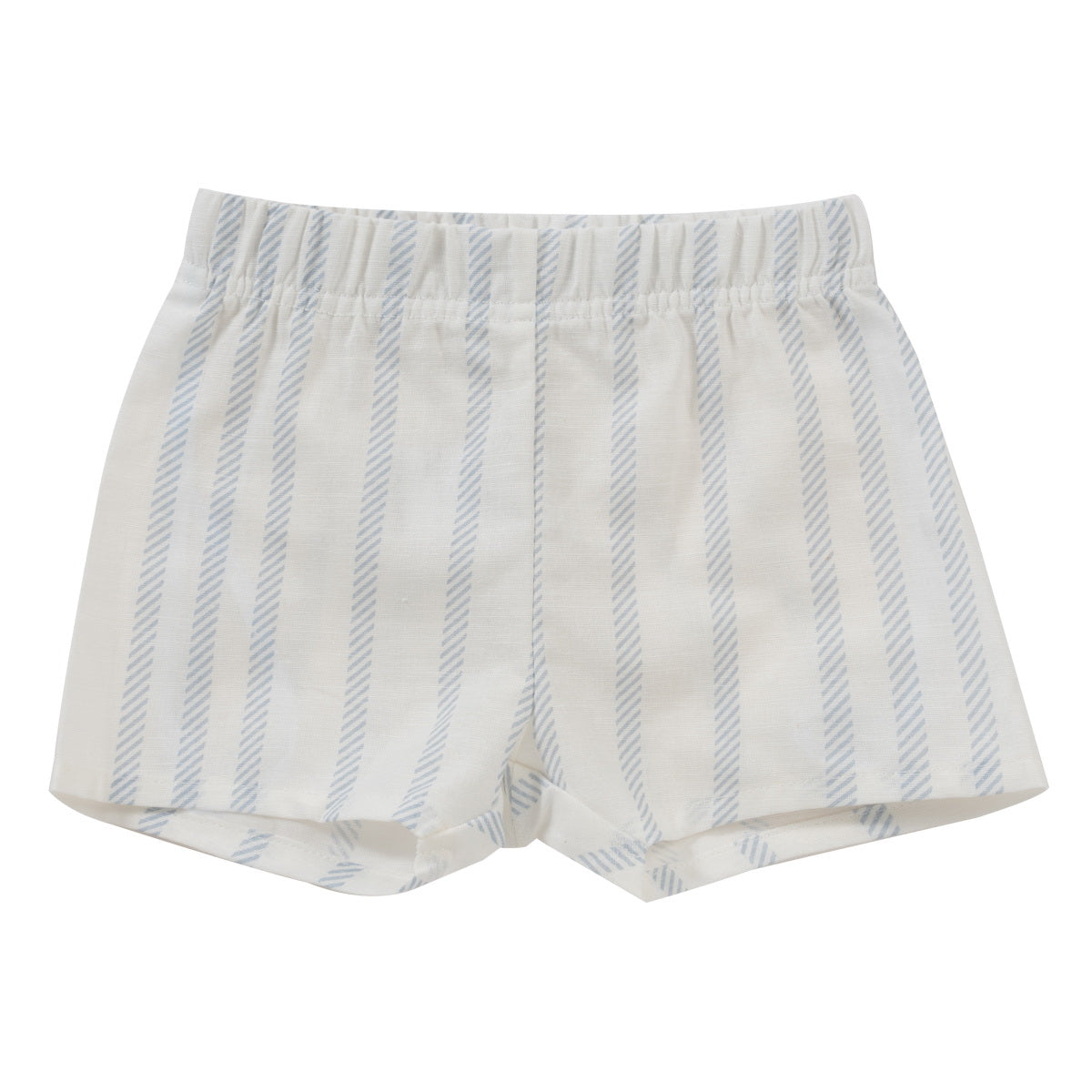 Kipp Baby Blue Stripe Teddy Linen Set