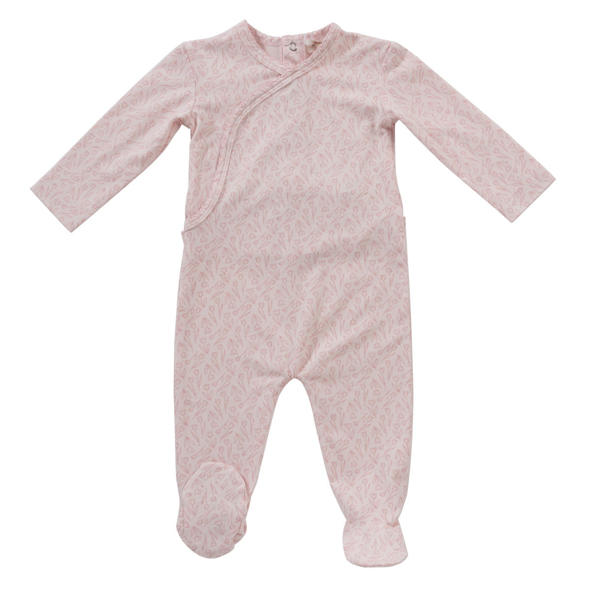 Kipp Baby Pink Tulip Footie