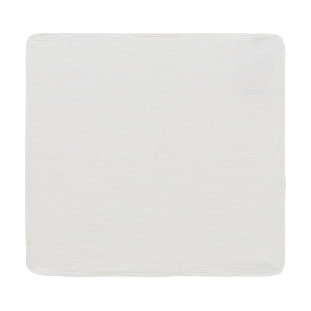 Kipp Baby White Textured Cotton Blanket