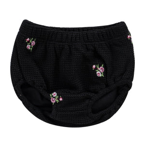 Kipp Audry Black Crochet Set