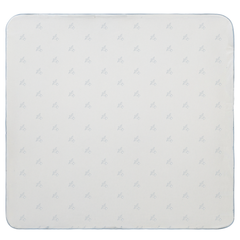 Kipp Baby Blue Flying Feathers Pattern Blanket