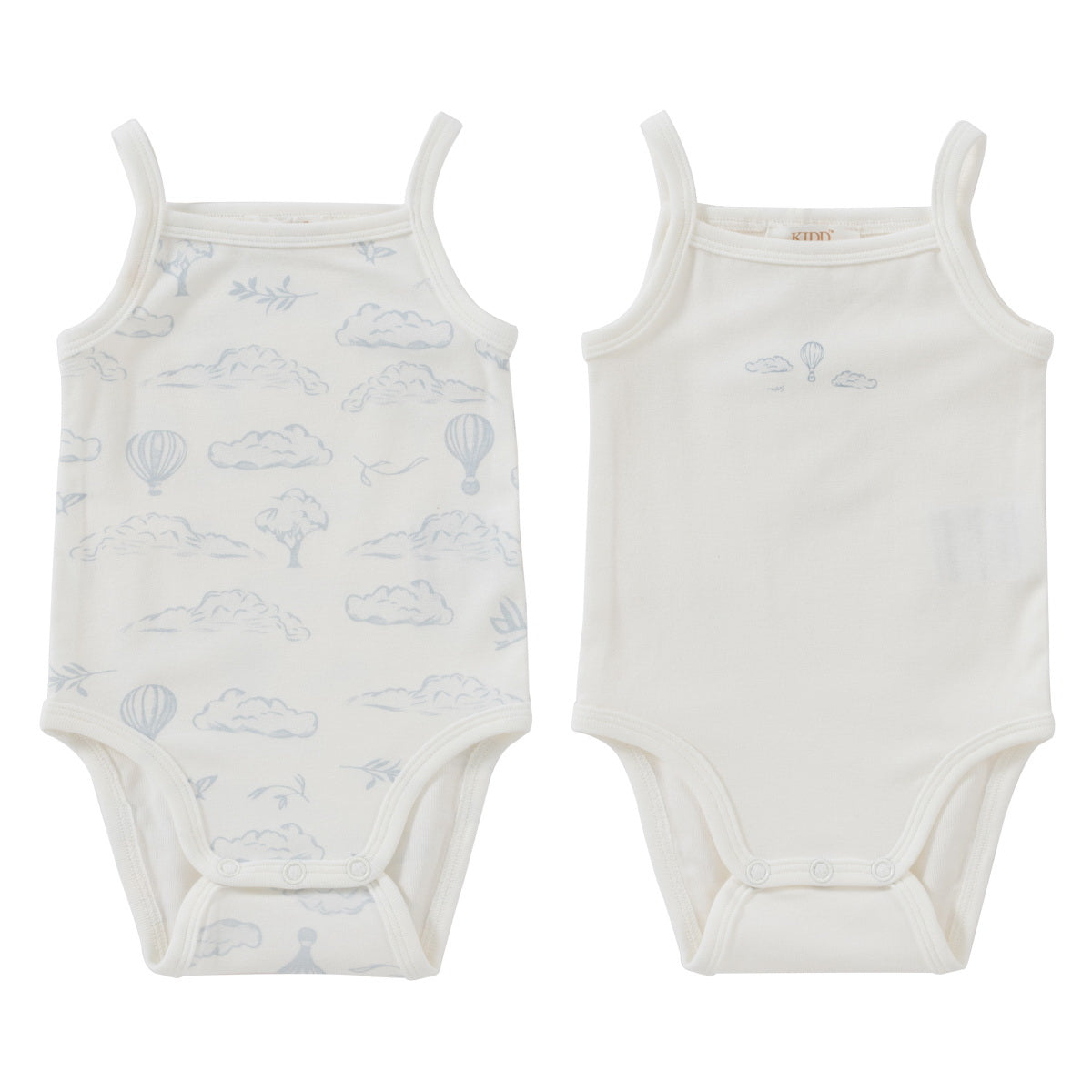 Kipp Blue Cloud Nine Onesies set of 2