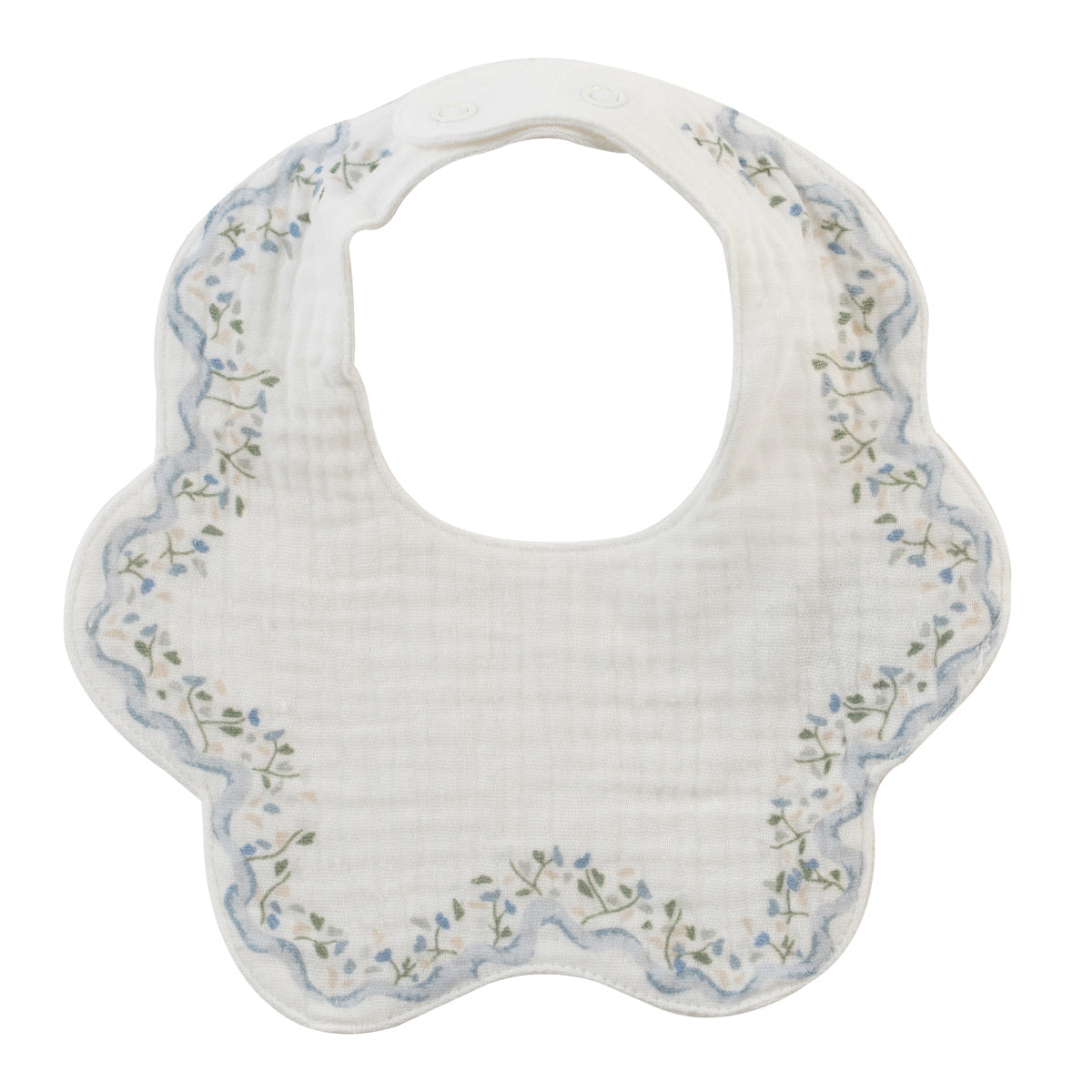 Kipp Baby Blue Garden Party Bib