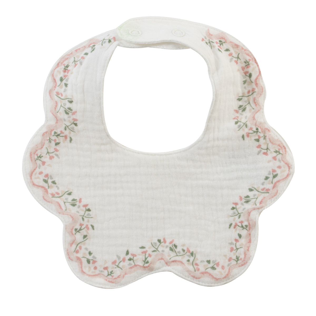 Kipp Baby Pink Garden Party Bib