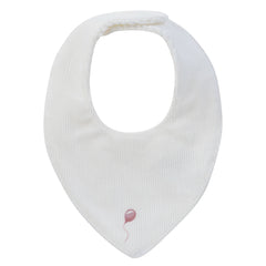 Kipp Baby Pink Balloon Star Bib