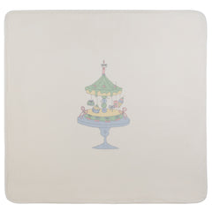 Kipp Baby White/Blue Party Cake Blanket
