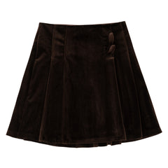 Kipp Chocolate Dahlia Skirt
