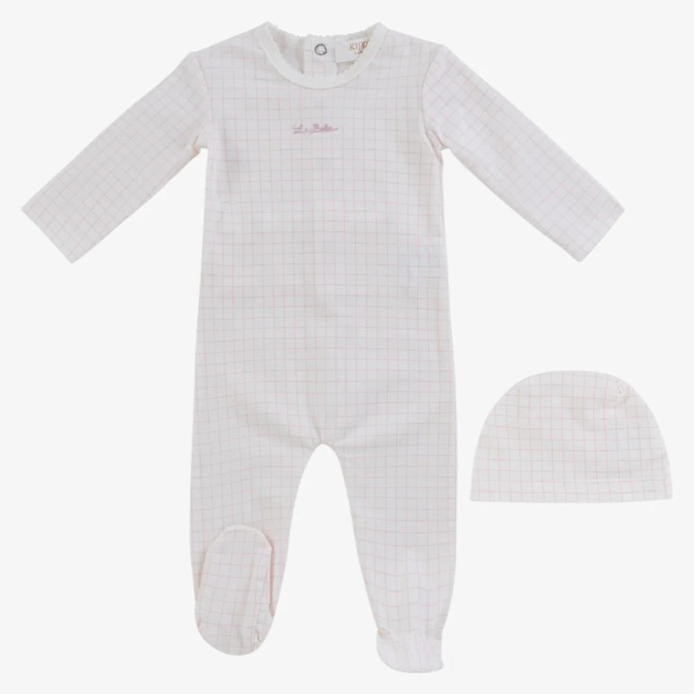 Kipp Baby - Teddy Au Pane Footie + Hat