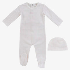 Kipp Baby - Teddy Au Pane Footie + Hat