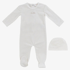 Kipp Baby - Teddy Au Pane Footie + Hat