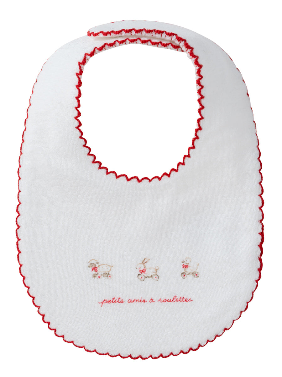 Kipp Baby – Red Petits Amis Terry Bib