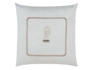 Kipp Baby Atelier Cable Throw Pillow