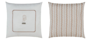 Kipp Baby Atelier Cable Throw Pillow