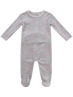 Kipp Baby Pink Petite Petal Footie