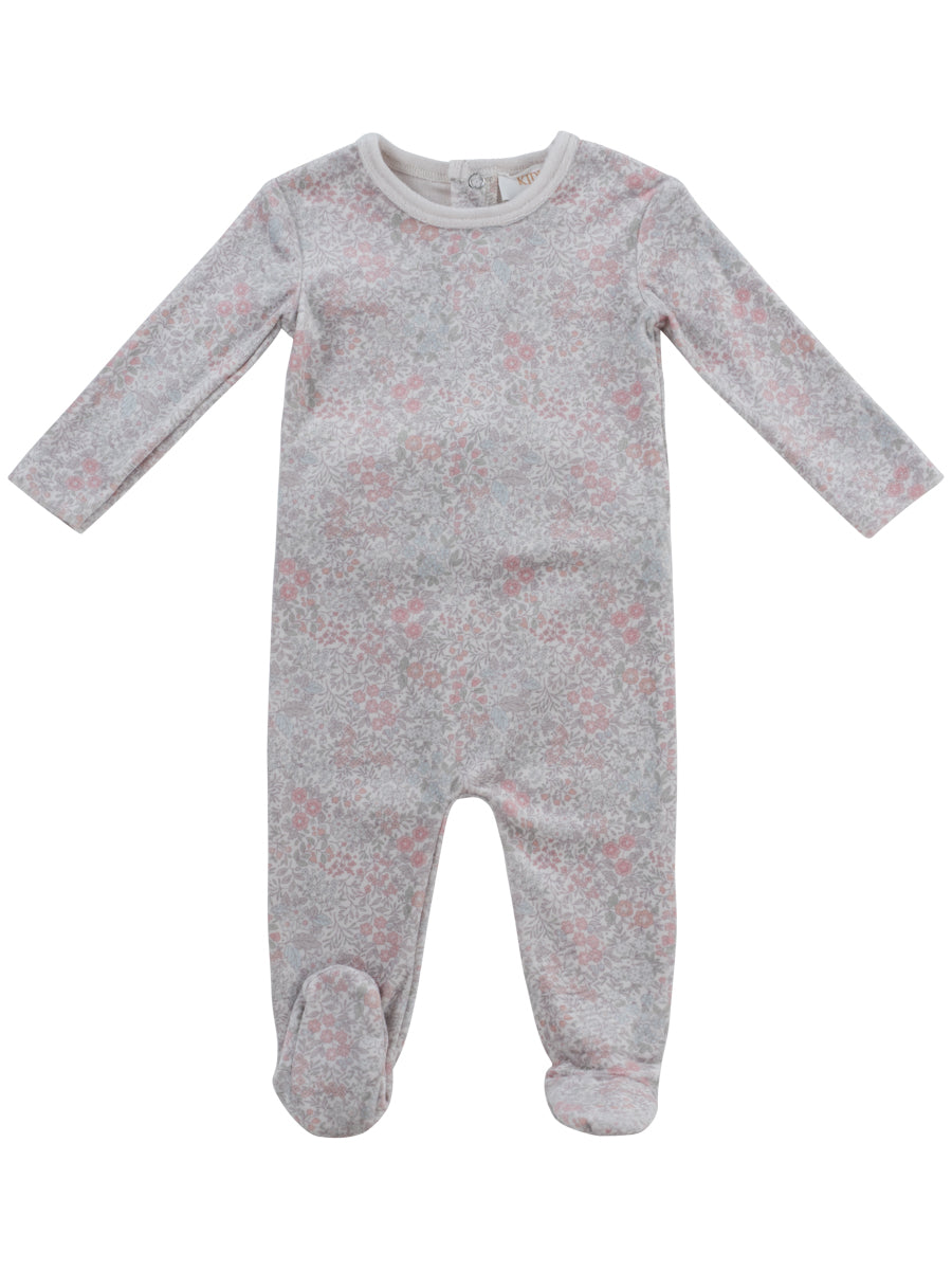 Kipp Baby Pink Petite Petal Footie