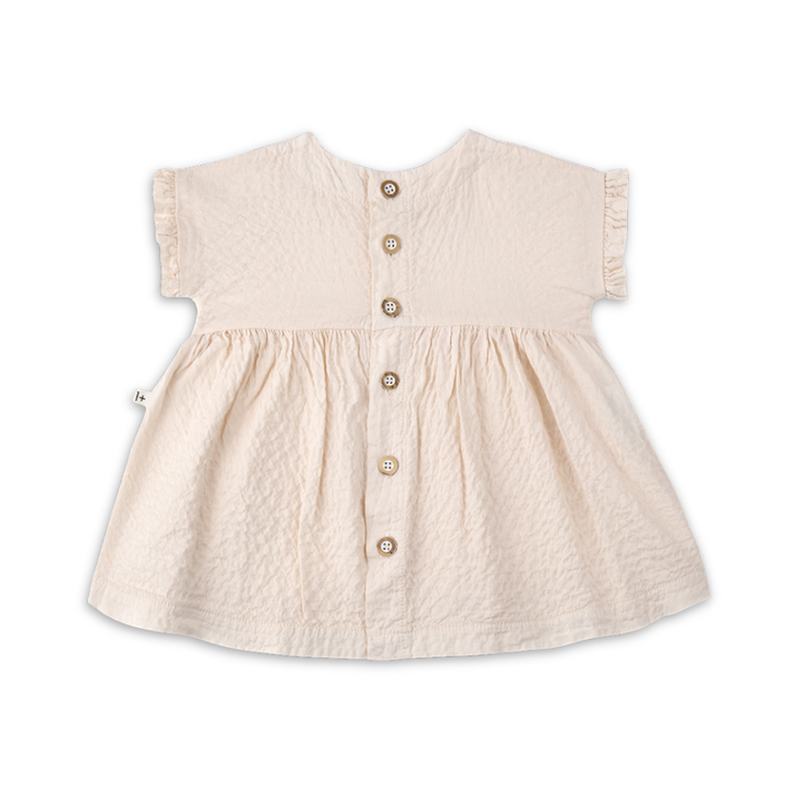 1+ in the family Troya Dress Soft Cotton Girls Dress Elegant Silhouette