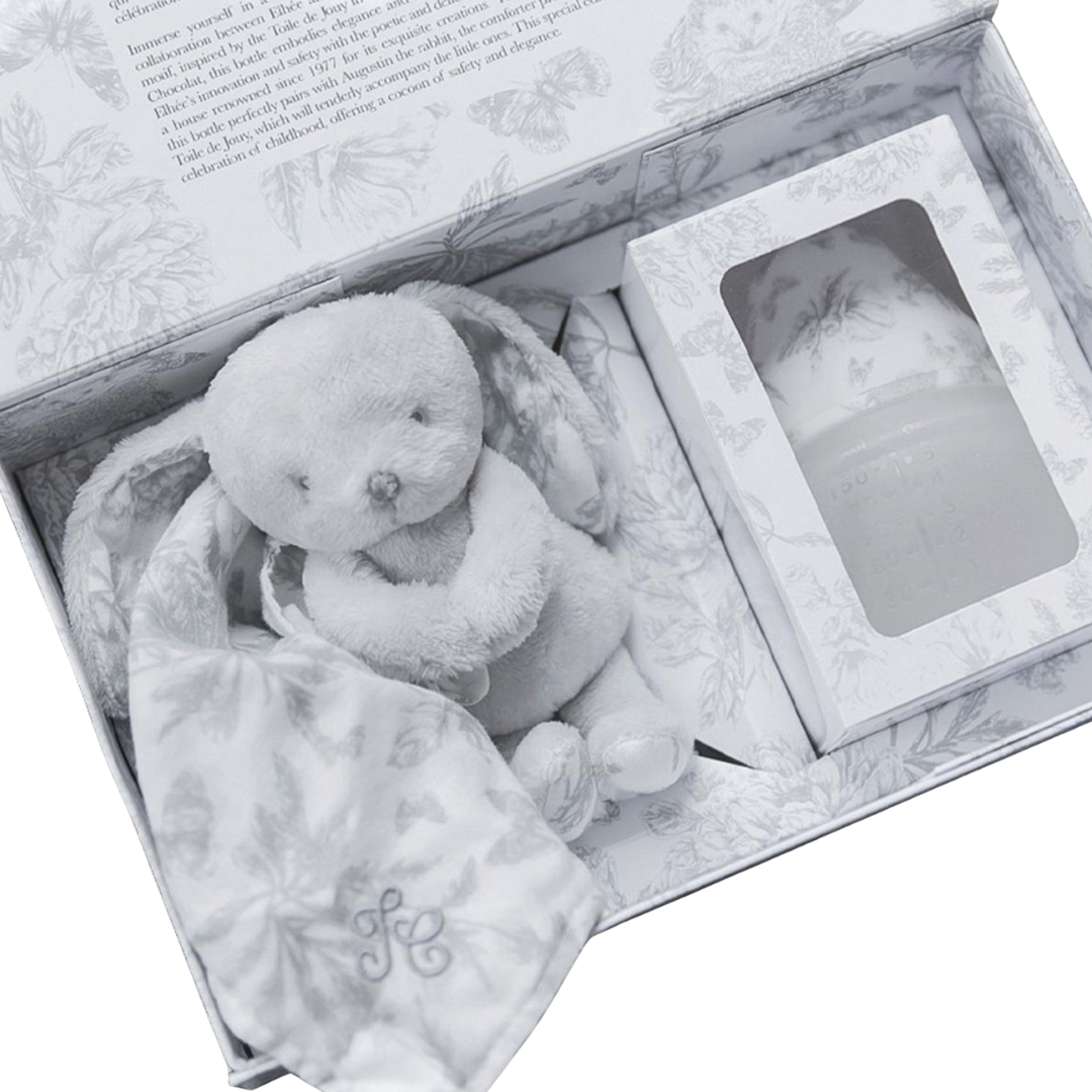 Tartine et Chocolat x Élhée – Toille Gift Set (Bottle + Doudou Grey)