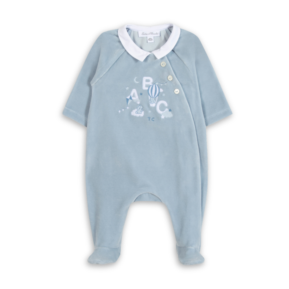 Tartine et Chocolat Kids Pajama Set Soft Cotton Luxury Sleepwear Classic Design