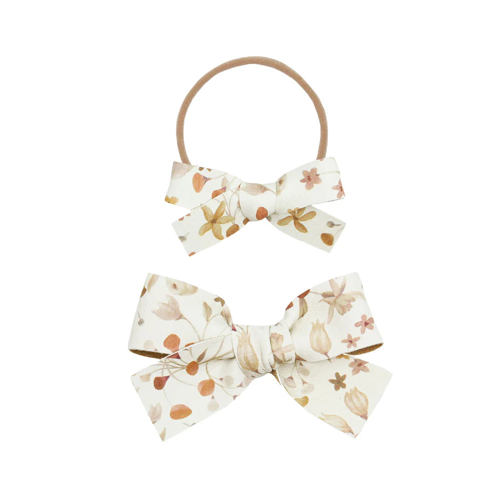 Lou Lou Medium Leather Bow Headband