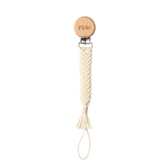 Picky  Macrame Braided Pacifier Clip