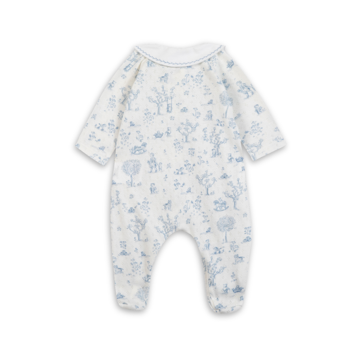 Tartine et Chocolat kids pajama set in soft cotton, luxury designer sleepwear for girls