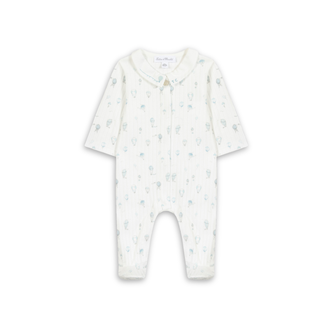 Tartine et Chocolat kids pajama set in soft cotton, luxury designer sleepwear for boys and girls