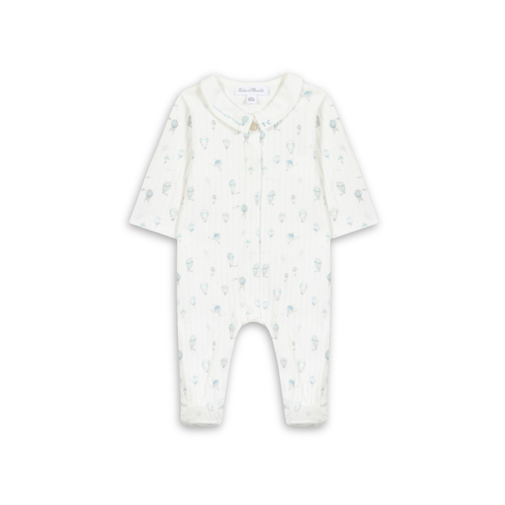 Tartine et Chocolat kids pajama set in soft cotton, luxury designer sleepwear for boys and girls