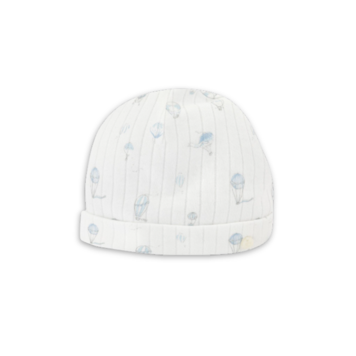 tartine et Chocolat baby knit bonnet in soft cotton, luxury designer newborn hat for fall and winter