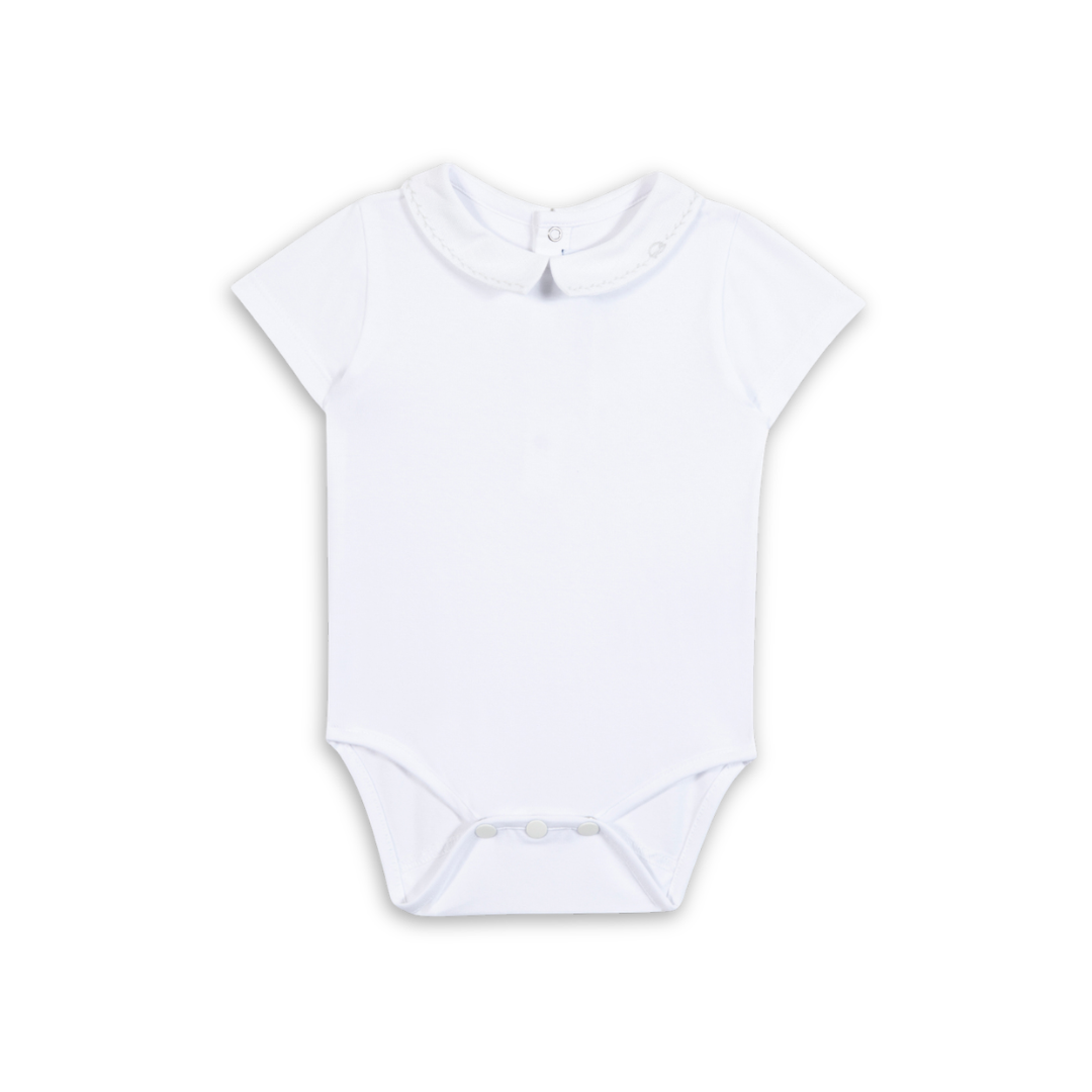 Tartine et Chocolat baby bodysuit in soft cotton, luxury designer onesie for newborns and infants