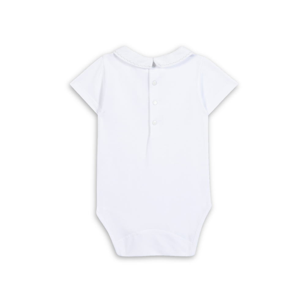 Tartine et Chocolat baby bodysuit in soft cotton, luxury designer onesie for newborns and infants
